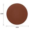 Solid Color Mouse Mat Waterproof Computer Mouse Pad Office Desk Leather Mouse Pad