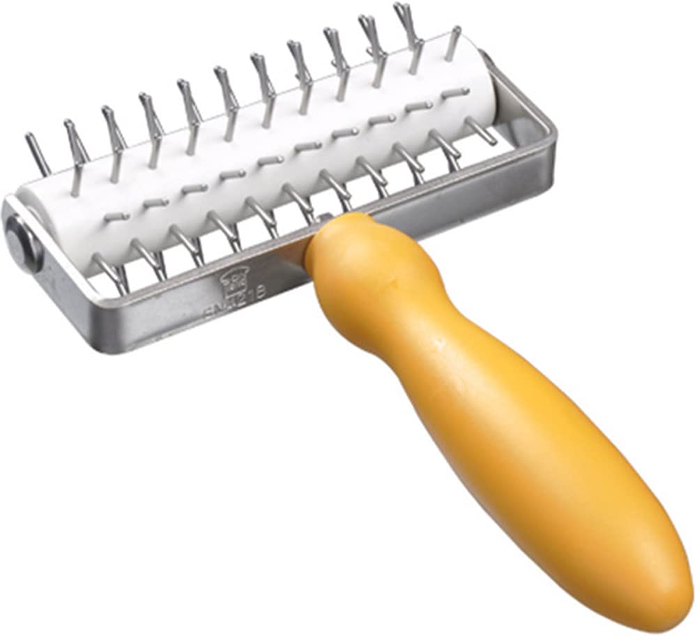 

Sannoh Japan Pique Roller for Bread and Air for Home and Commercial x 13 x 5 Stainless SN4218 Dough, Pizza, Release, Bakeries, 19.8 cm, Steel,