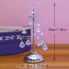 LED Iron Art Diamond Christmas Tree Ornaments - Decorative Desktop Lights