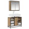 Bathroom Furniture Set 2 pcs. Artisan Oak 80 x 33 x 60 cm