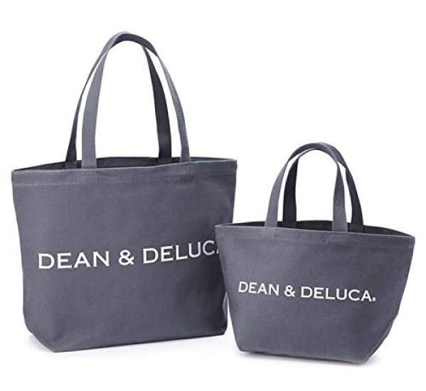 DEAN DELUCA Tote Charcoal Large & Bag, Gray,