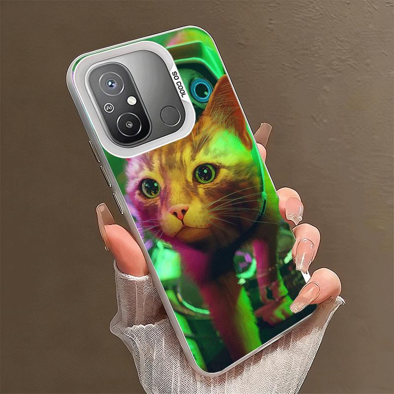 Stray Cat Game B-12 Shockproof Phone Case for Xiaomi Poco X7 X6 X5 X3 Pro F7 Ultra M8 Redmi 15C 15 14C 13C 12C 10C 13 12 10