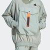 Adidas City Escape Premium Hooded Sports Jacket Men Outerwear Silver Grey Green IC3725