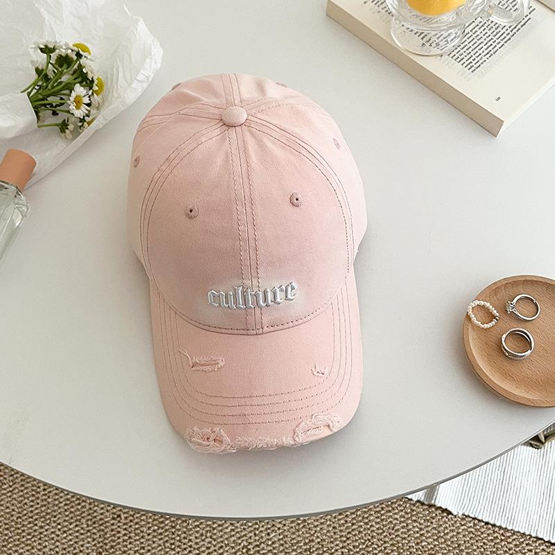 Women'S Spring And Summer Baseball Cap Sunscreen Versatile Fashion Hat Trend Cap