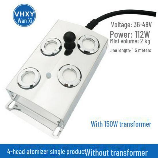 

Десять, дванадцять, шість, чотири головки ультразвукового розпилювача зволожувача та створення туману для ставків і водних ландшафтів. Four-head atomizer plate DC45V