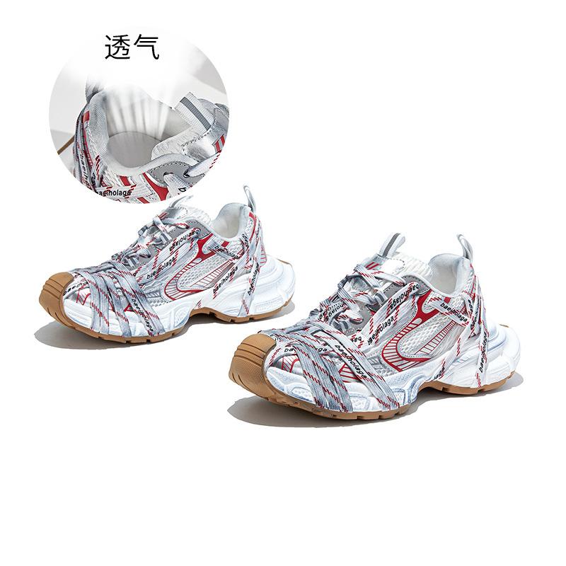 Strap Design Dad Shoes Women's Autumn New Shoes Women's Shoes Versatile Outdoor Running Shoes Platform Sneakers