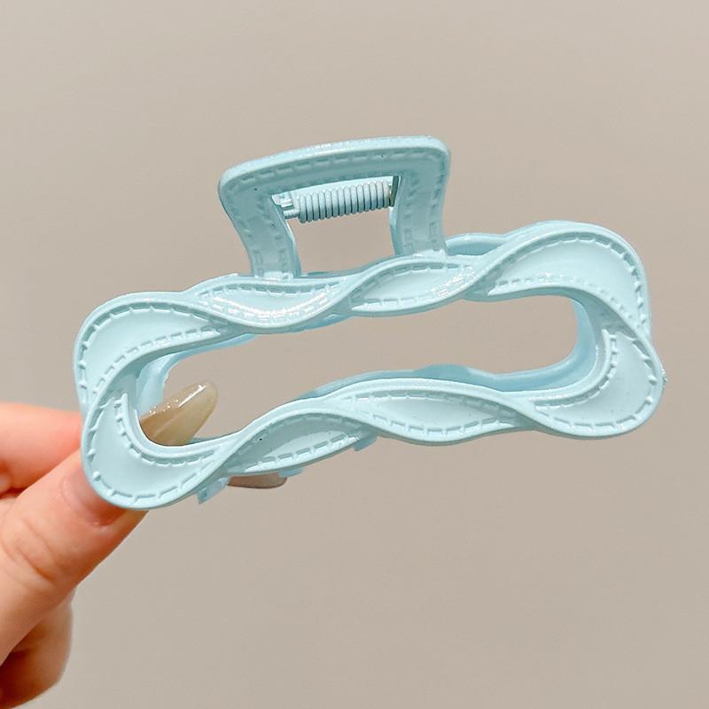 Acrylic Square Hair Clip Women s New Fashion Premium Shark Clip Outdoor Hair Accessories