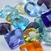 Lab-Created Mixed Color Topaz Loose Gemstone 555 Ct Mixed Shape Lot for Jewelry Making and Crafts