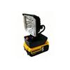 18V Lithium Battery with LED Flashlight for Bosch, DeWalt, Milwaukee, Makita