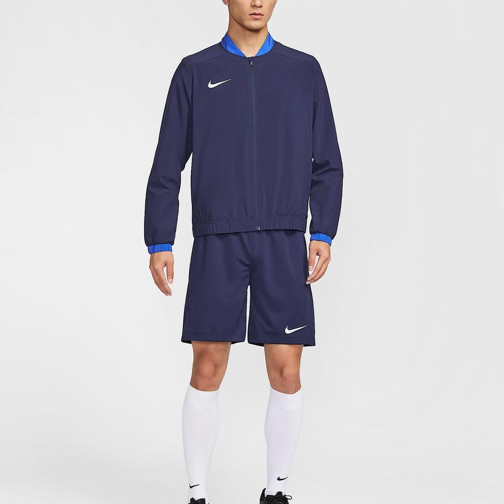Nike Dri-Fit Academy Logo Quick-Dry Woven Long Sleeve Jacket Men Jackets Deep-Navy IB8903-410