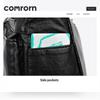 Retro Soft Leather Shoulder Bag Multi Pocket Solid Color Crossbody Bag Perfect for Business Trips Grocery Shopping
