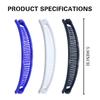 New 1st Choice Clincher Combs Banana Clips - Hair Grip Comb, Fishtail Ponytail Clamp, Long Hair Accessory for Girls and Women