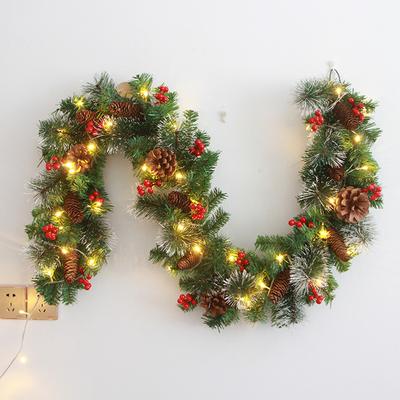 Christmas Red Berrys Rattan Decoration Reusable Holiday Festive Party Supplies For Home Bedroom