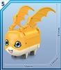 Digitales Monster Modell Bausteine Ziegelstein-Set Digimon Adventure Agumon Garudamon Metal Greymon Figuren-Set Animations-Spielzeug Kindergeschenk