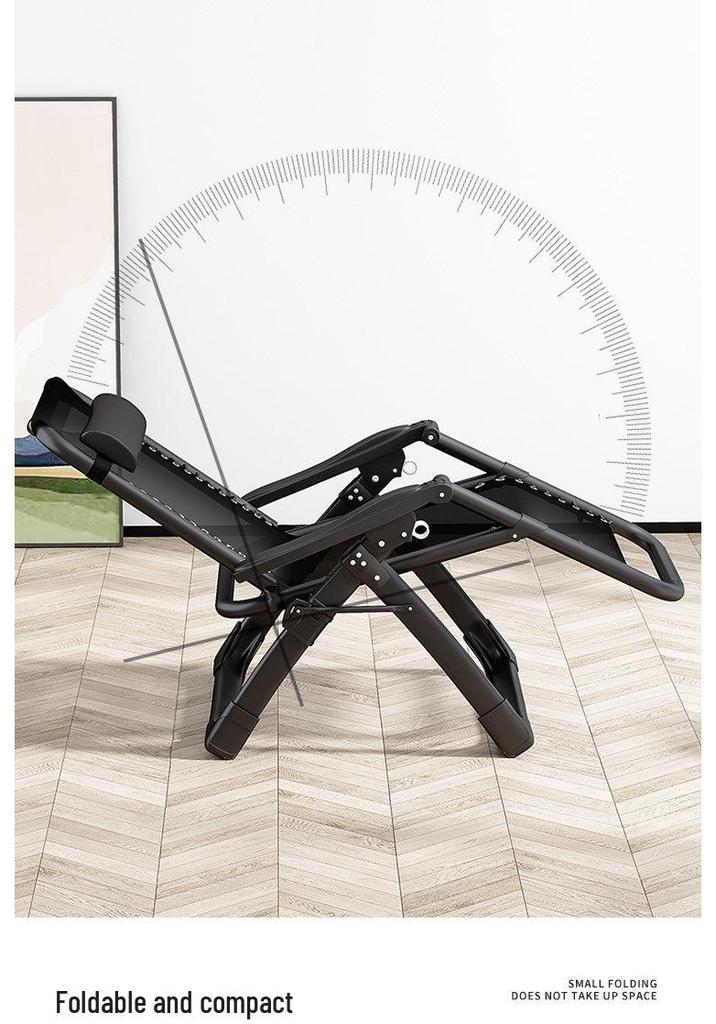 Premium Reclining Backrest Chair for Relaxing and Sleeping, Foldable for Home & Balcony Use