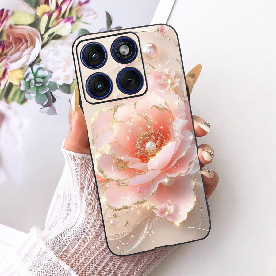 For Motorola Edge 70 / Moto X70 Air Back Cover for Moto Edge70 X 70Air Case TPU Soft Silicone Cute Cat Printed Phone Case Cover