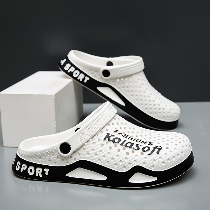 Men's Fashion Sandals | Non-slip Breathable Comfortable Slippers EVA Garden Shoes | Casual Walking Shoes, Outdoor Beach Shoes