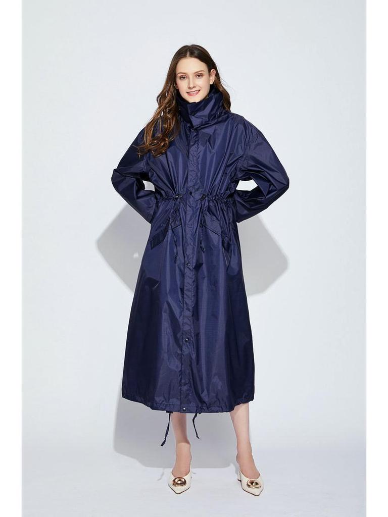 Cross-Border Waterproof Rainstorm-Proof Windbreaker Poncho for Adults - Single-Person Outdoor Hiking Fashion Raincoat