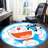 Doraemon Pattern Office Round Area Rug,  Under Office Chairs Bedroom Living Room Home Decor A0908158