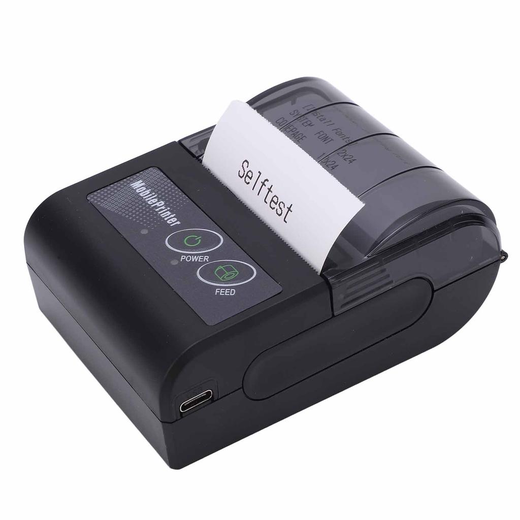 Kabelloser Bluetooth Thermobon-Drucker Mini Tragbar für iOS für Android für Supermärkte