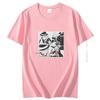 Panels Chuuya Nakahara T Shirt For Unisex Summer Fashion Cotton Tshirt Bungou Stray Dogs Unisexga Tees Harajuku Graphic T Shirts