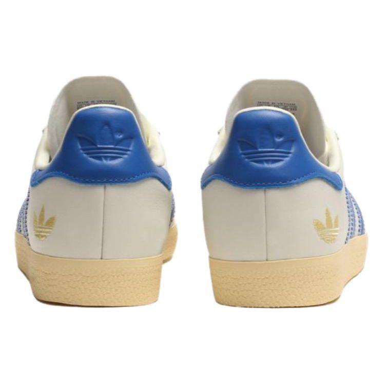 adidas Gazelle Ivory Bluebird Shoe Palace Exclusive Unisex Sneakers Cream Gold-Metallic IF4599