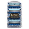 Manual Shaving For Men Replace Head Five Layer Blade Eight Comfortable Shaving Blades The Latest Blue No Skin Damage Uncharged