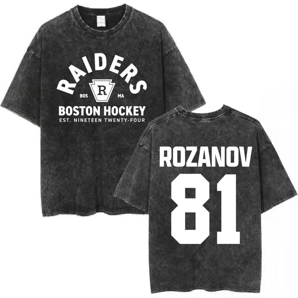 

Heated Rivalry Shane Hollander Ilya Rozanov Vintage Washed Tshirt Men Women Clothing Fashion Cotton Short Sleeves T Shirt Tops S