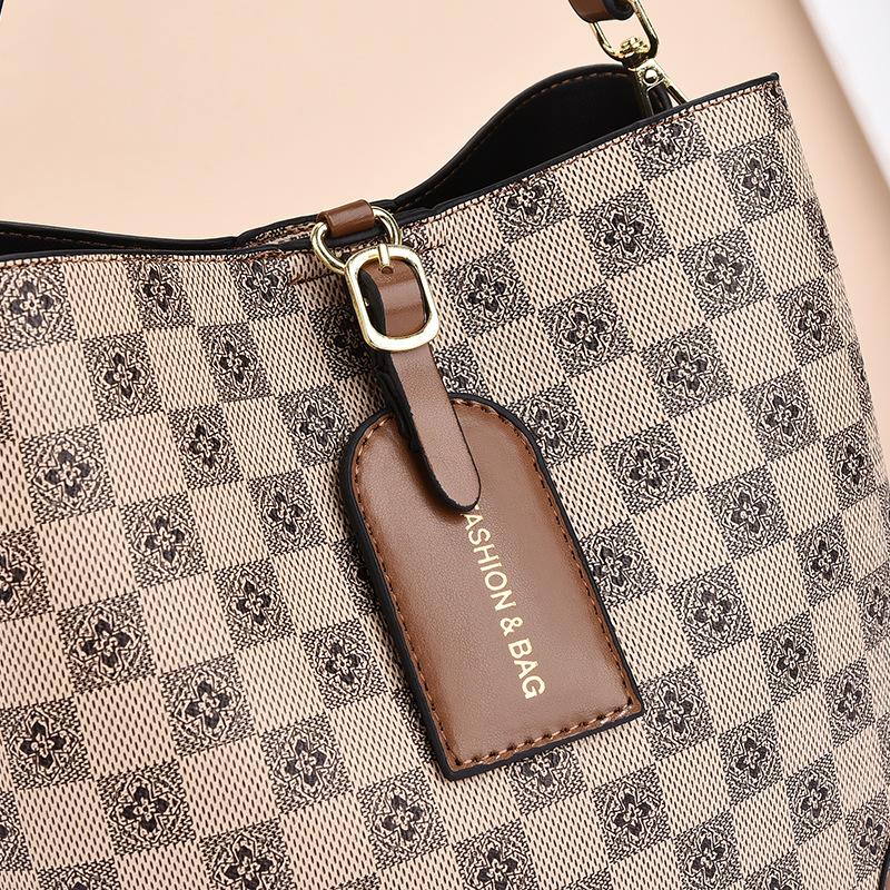 Women Wallets Checkered Crossbody Bag - Shoulder Bag, Wallet, Clutch,Bucket Bag