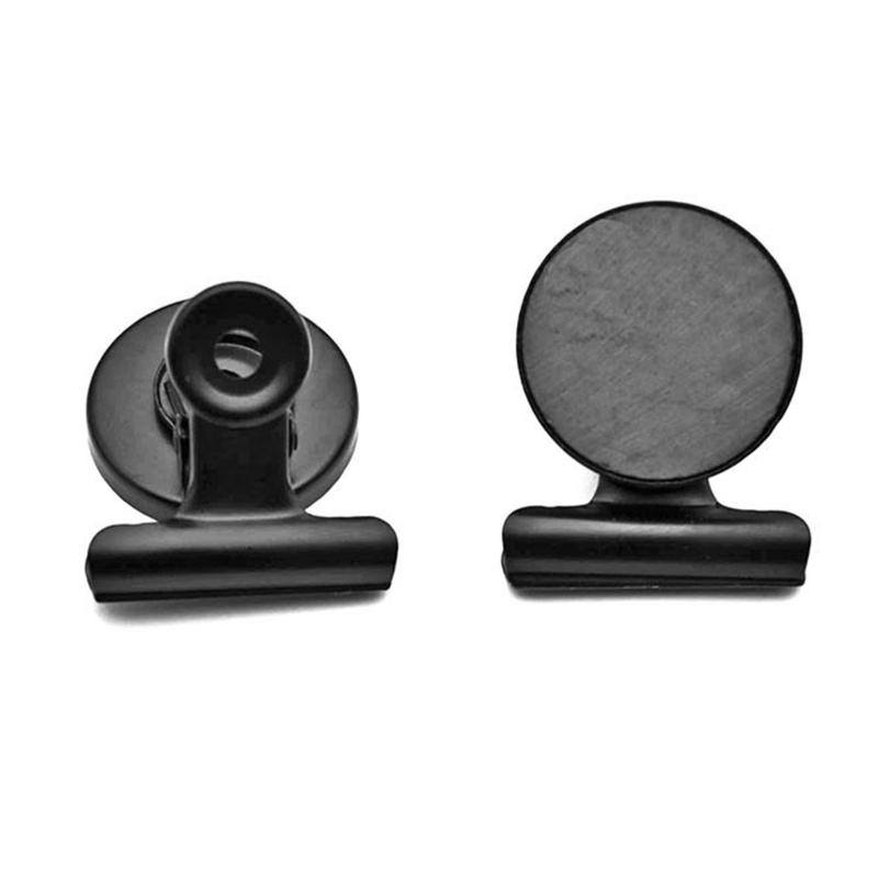 Pinces à papier magnétiques Magnets de réfrigérateur robustes avec pinces pour la salle de classe