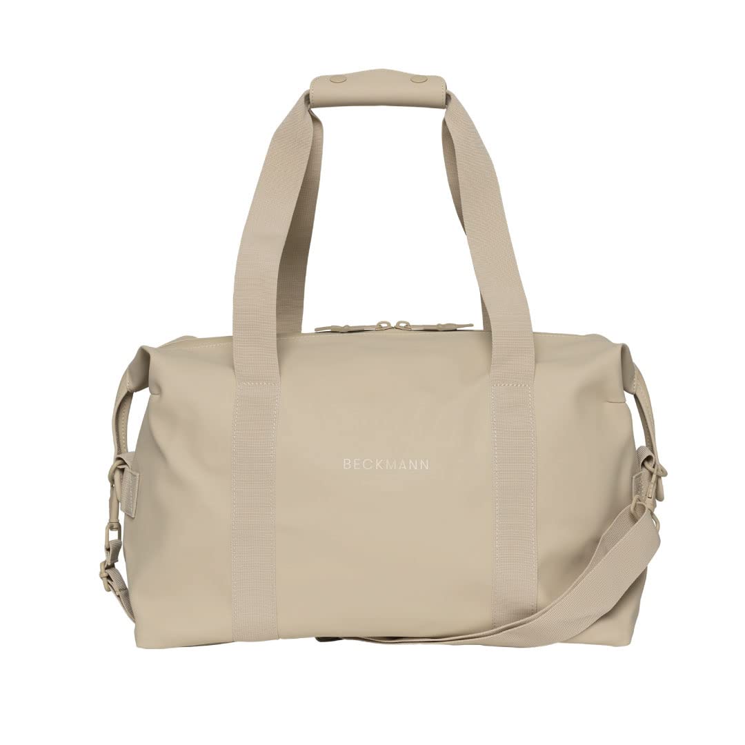 

Beckman Norway Boston Bag STREET Weekendbag 24H Beige Large capacity Lightweight Shoulder bag Men Women Travel bag Gym bag Nordic [BECKMANN]