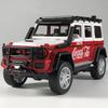 1:24 Benz G550 Coca Cola Off Road SUV Alloy Metal Diecast Model Car Home Decoration & Computer Desktop Ornaments Holiday Present