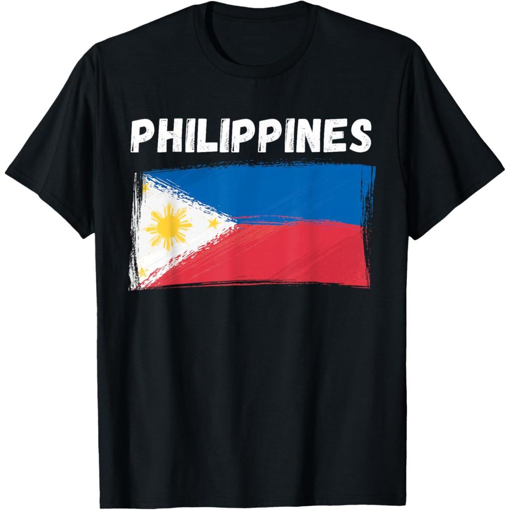 Funny Philippines Filipino Flag Graphic T Shirts Men Women Cotton Humor Streetwear Tee Shirt Short Sleeve Unisex Loose Clothing