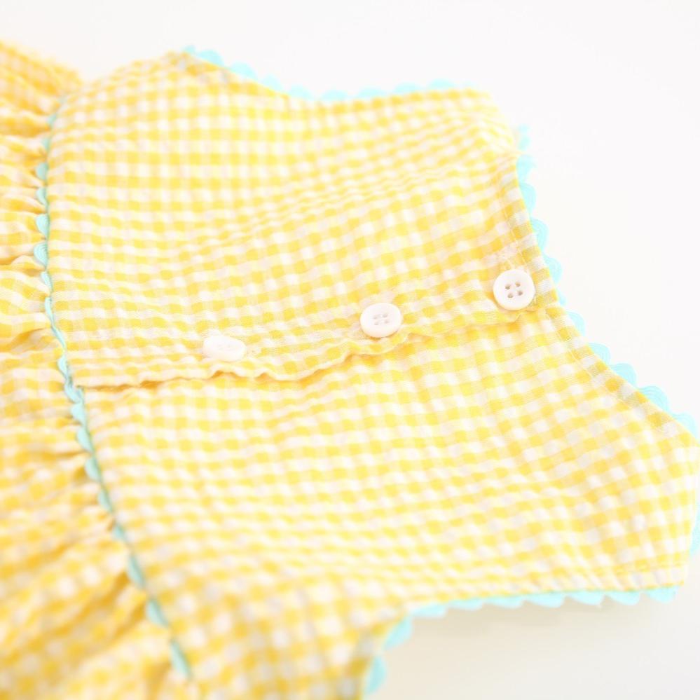 Vestito estivo da bambina con ricamo di anatra, senza maniche, stile principessa, abbigliamento per toddler