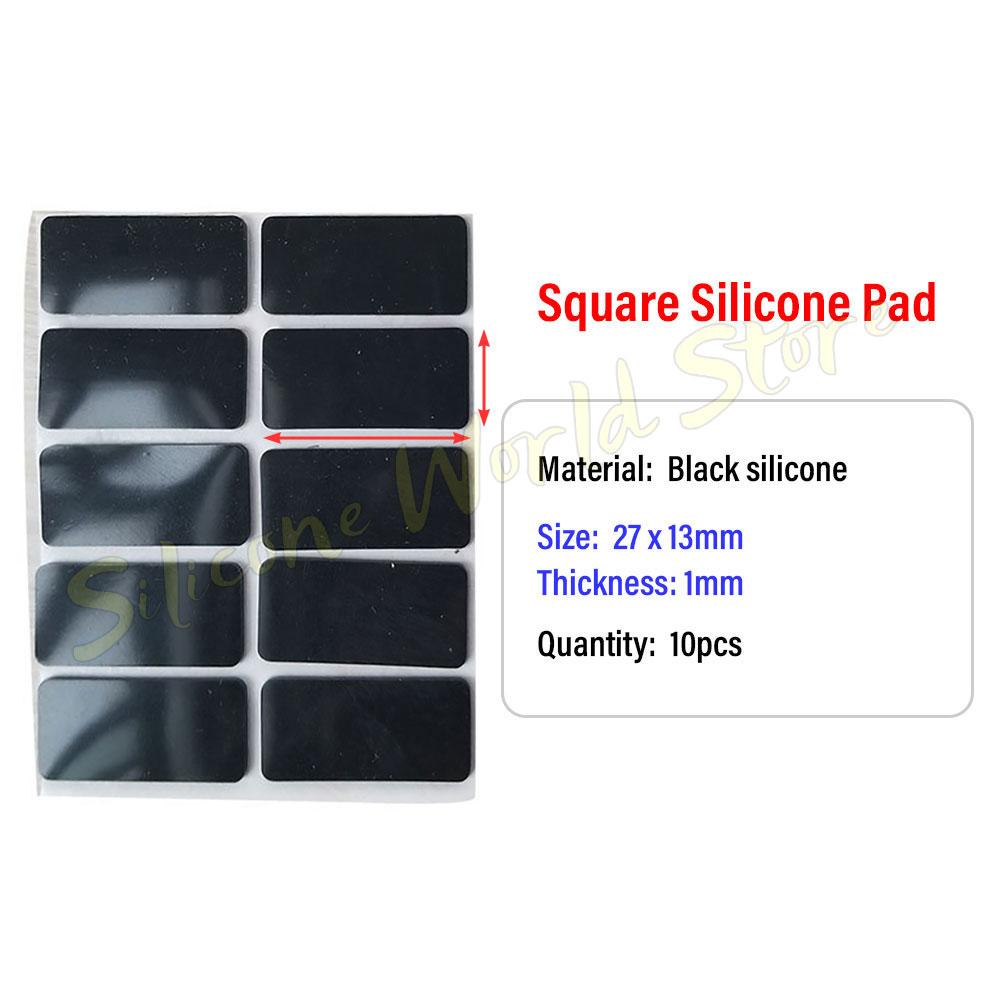 SW Self Adhesive Silicone Anti Collision Pad Anti Slip Sponge Mat Door Stopper Damper Buffer Soundproofing Furniture Pad Cushion