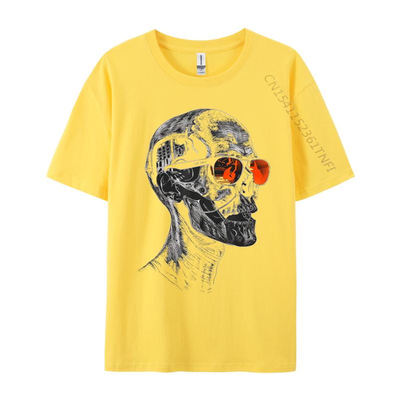 Unisex Clothes Zombie Costume Halloween Sunglasses Art Zombie Tshirt Tee Tops Cotton Oversized T Shirt Cool TShirt