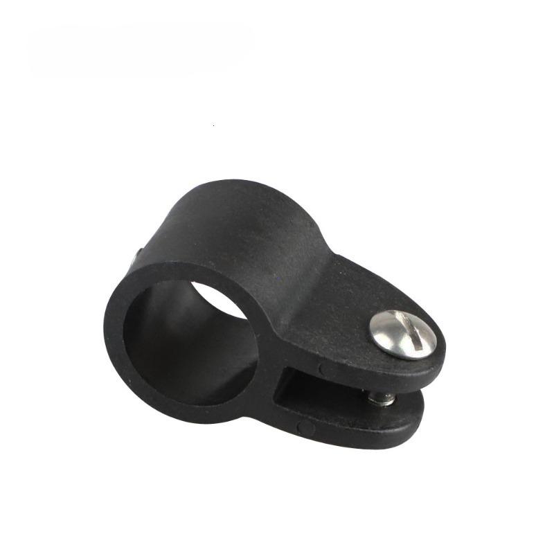 12 Stück Nylon Marine Boot Bimini Top Beschläge Set Ösenendkappe/Kiefernschieber Rohrklammer & Deckscharnier Bootszubehör Marine