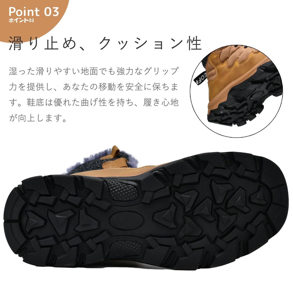 BTNTN Snow and Cold Winter Cold Weather Boots with Fleece Winter Water Size Size Boots, Men's Women's, Waterproof, Weather, Shoes, Non-Slip, Lining,