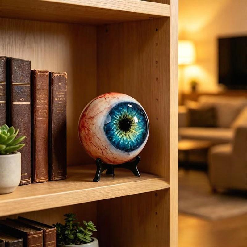 Monster Eye Resin Figurine Home Office Decor With Artistic Style For Giftgiving