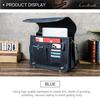 Black Angel Genuine Leather Men's 14-inch Laptop Business Briefcase