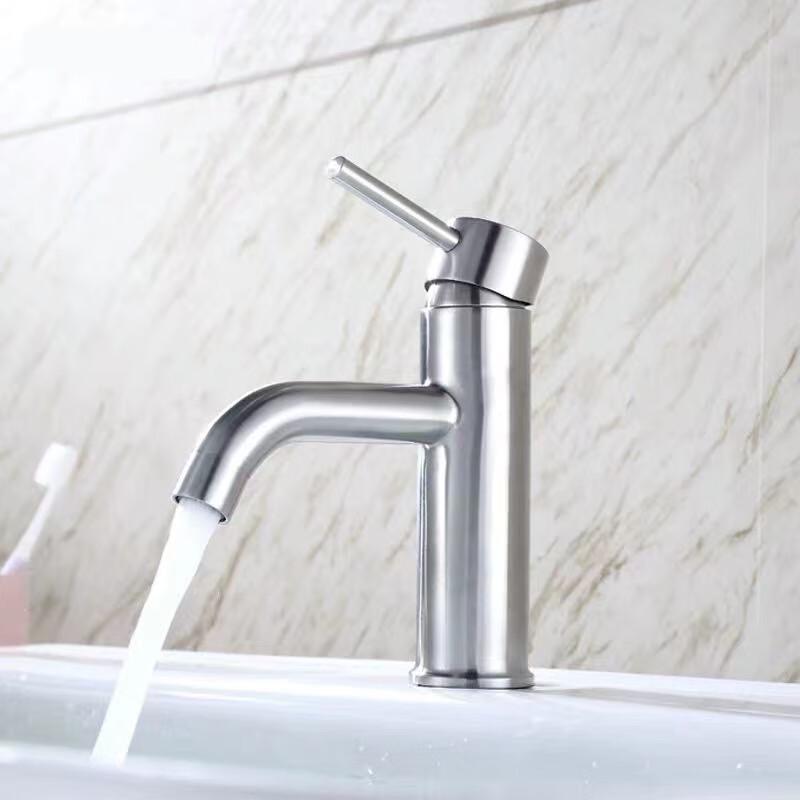 MDNG 304 Stainless Steel Single Cold Basin Faucet
