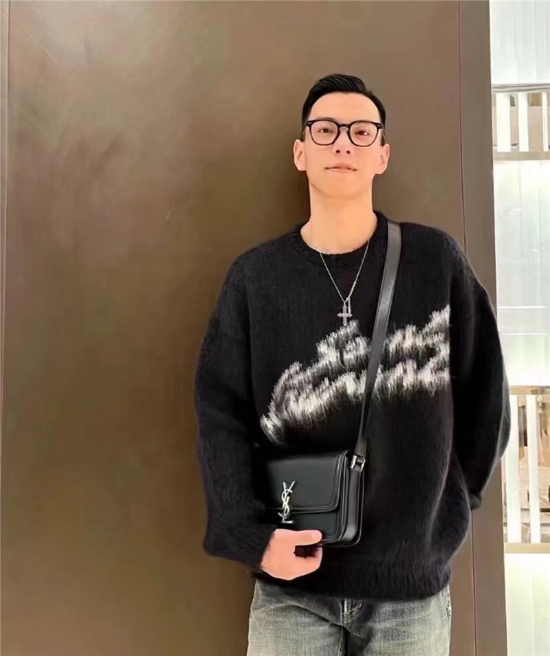 Ys Trendy Unisex Mohair Sweater - Autumn/Winter Collection