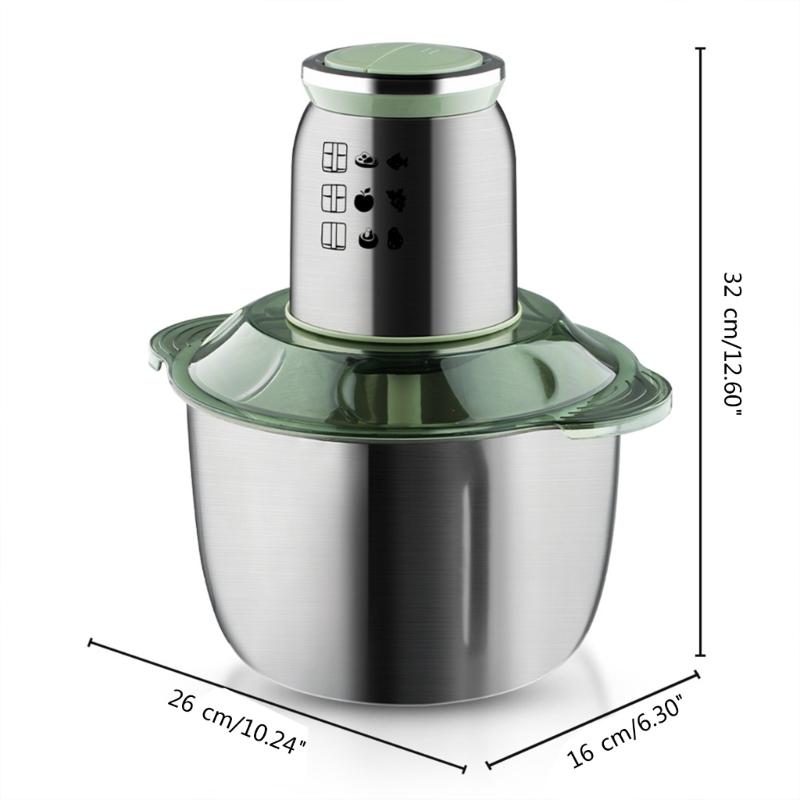 1000 Вт электрические процессоры измельчитель из нержавеющей стали — фото 7