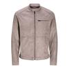 Jack And Jones Mens Faux Leather Biker Jacket