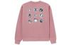 Li Ning Skateboard Sweatshirts Unisex Pink Crew Neck Thickened Regular AWDR825-4