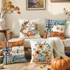 New Thanksgiving Autumn Throw Pillow Cover Sofa Decoration Home Bedside Linen Pillow Cushion Backrest