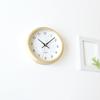 KATOMOKU Muku Clock 13 Hinoki Wall Clock Continuous Second Hand km-130HI 220mm (Quartz Clock)
