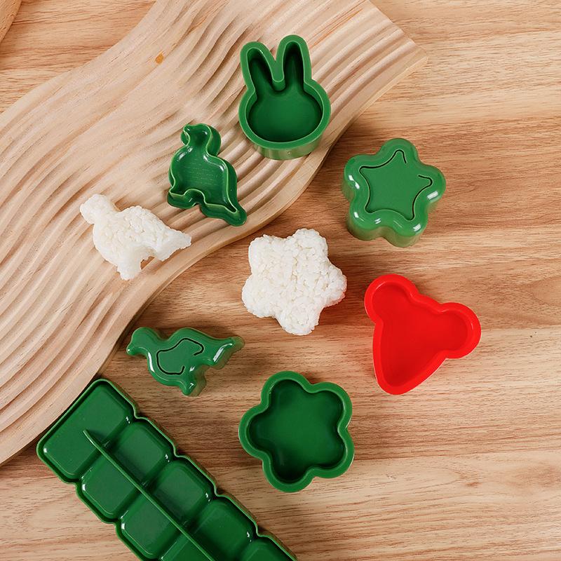 Cute Sushi Tools Onigiri Molds Rabbit Animal Shape Sushi Kids Rice Mashed Potato Pumpkin Mash Baking Supplies Kitchen Gadgets