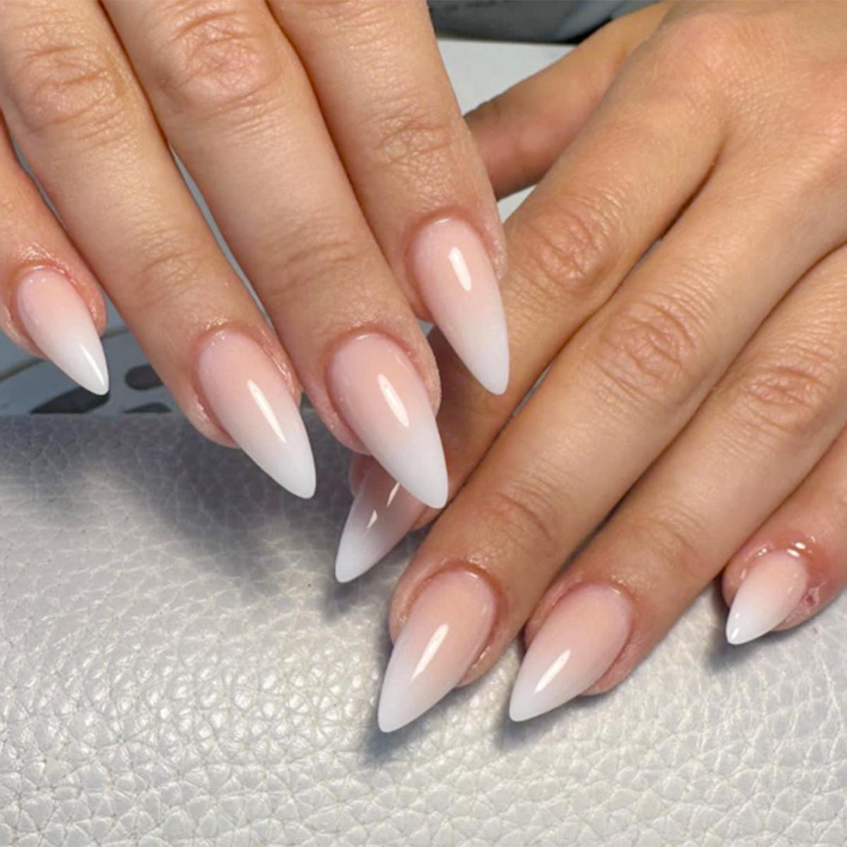 

Ballerina Style Wearable Nail Patches - Removable French False Nails