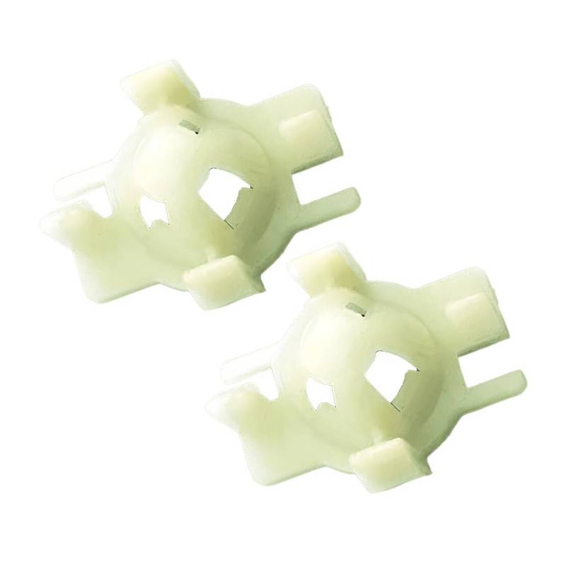 55156879AB 2pcs Headlight Mounting Bracket Clip Retainer White Plastic Fit for Jeep Grand Cherokee WJ 2000 2001 2002 2003-2006